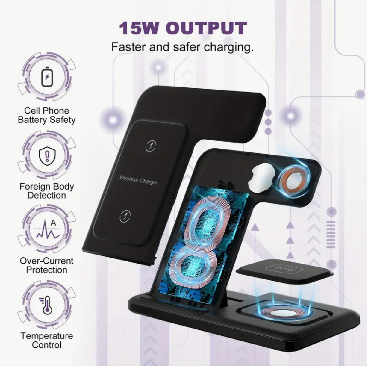 Wireless charging station